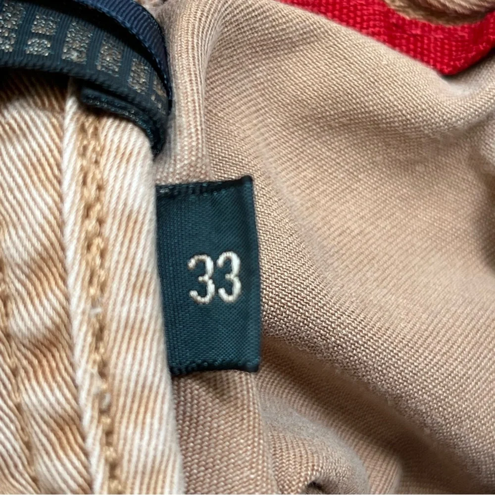 Vintage Polo By Ralph Lauren Shorts Mens 32x10 Khaki‎ Cargo Flat Front Cotton